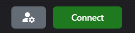 An account row on the Platforms page, with the settings icon highlighted