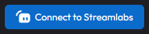 The Platforms page with Streamlabs chosen from the Add an Account picker