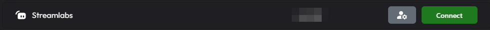 The Platforms page showing the newly added Streamlabs account